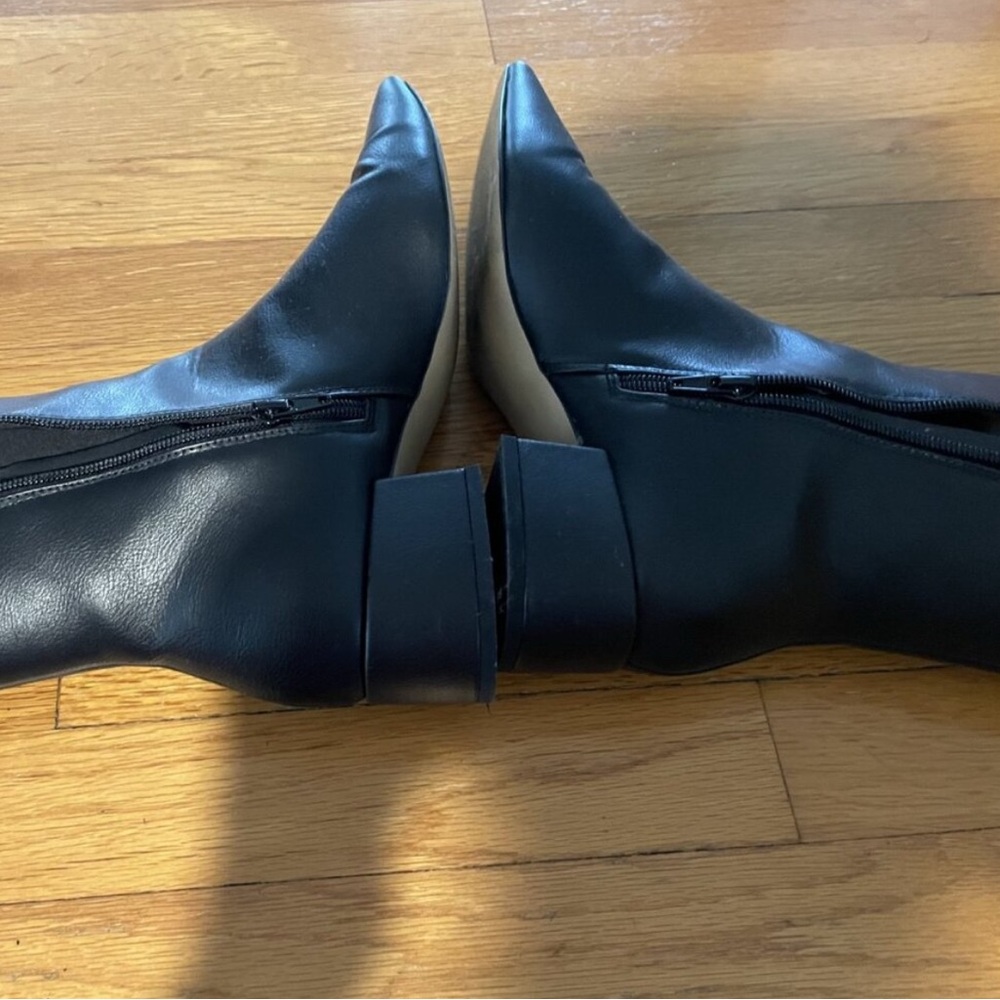 J. Crew Factory Black Ankle Booties - Picture 5 of 6